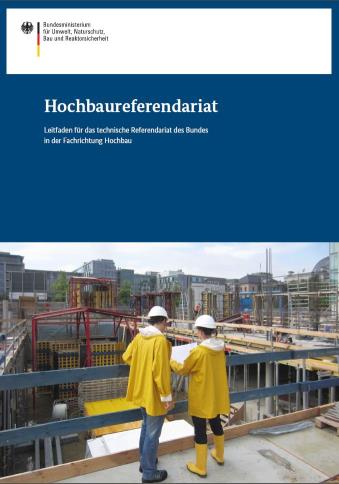 Broschüre Hochbaureferendariat